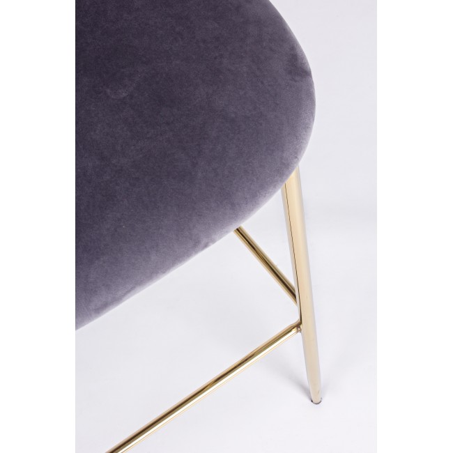 Sgabello bar Cary grigio - immagine 3