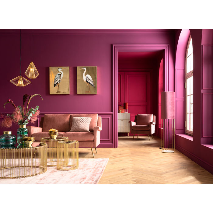 Set tavolini oro K Ø44/33cm - immagine 8