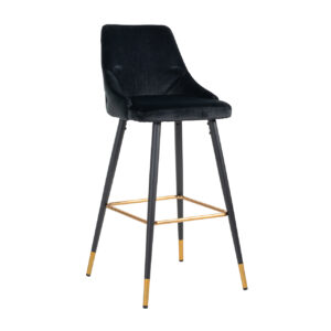 Sgabello nero ima