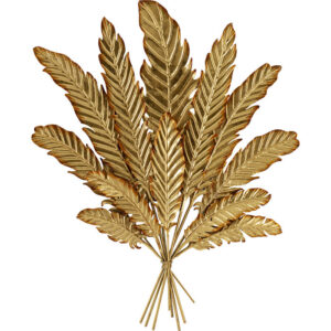 decorazione foglie oro