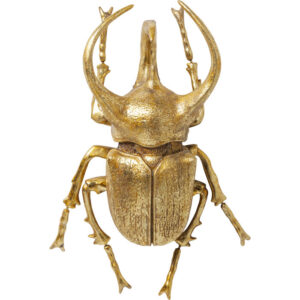 Statua Scarabeo Oro 26x15xH36cm