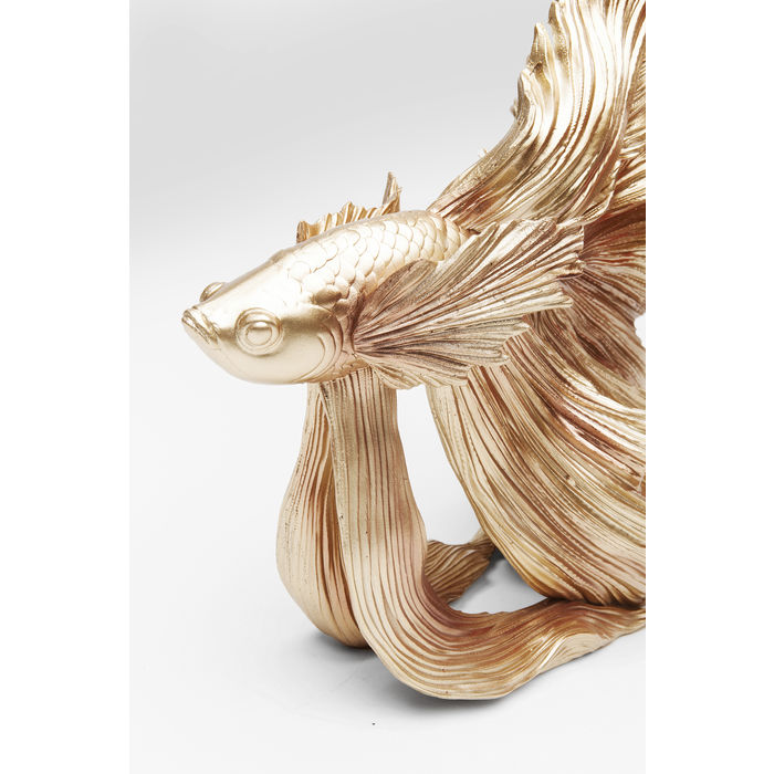 statua pesce oro piccolo - immagine 6