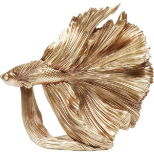 statua pesce oro piccolo