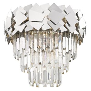 Plafoniera Quasar Argento 6L D48xH42cm
