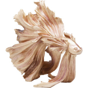 Scultura Big Pesce Oro 63x34xH57cm