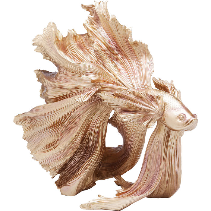 Scultura Big Pesce Oro 63x34xH57cm