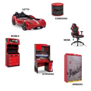 Cameretta completa Gran Premio