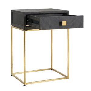 Comodino Blackbone oro
