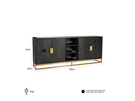 Madia Blackbone oro Rich. - immagine 2