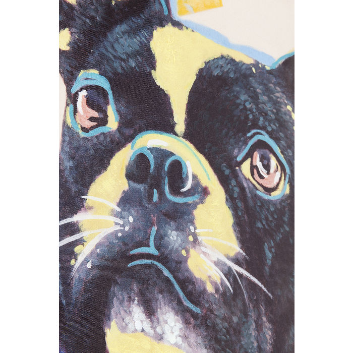ULTIMO Quadro dog winter K 107x72cm - immagine 2