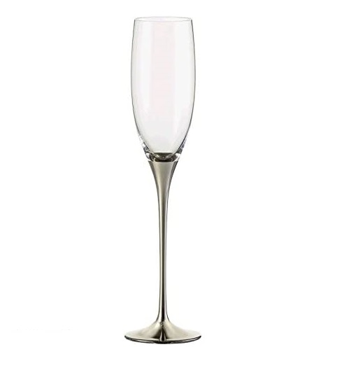 Eisch - Set 2 bicchieri champagne platino