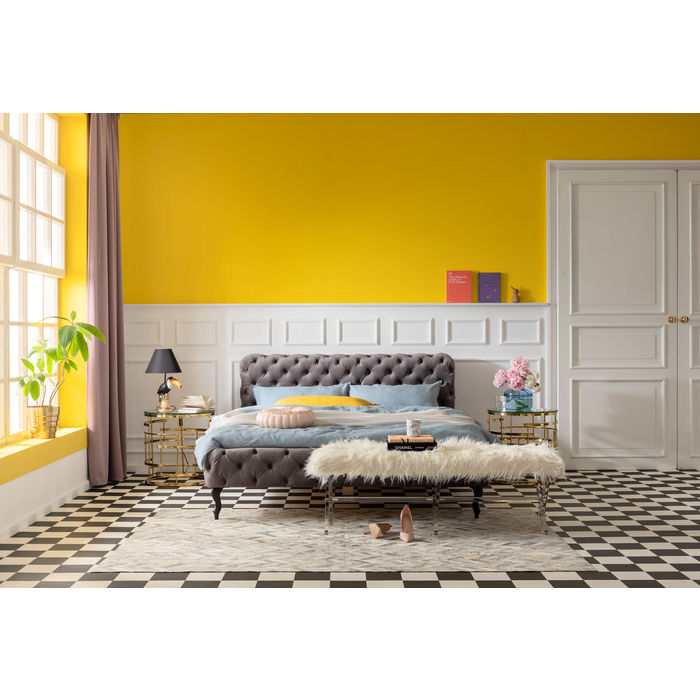 Tavolino tondo oro JEY Ø55cm - immagine 3