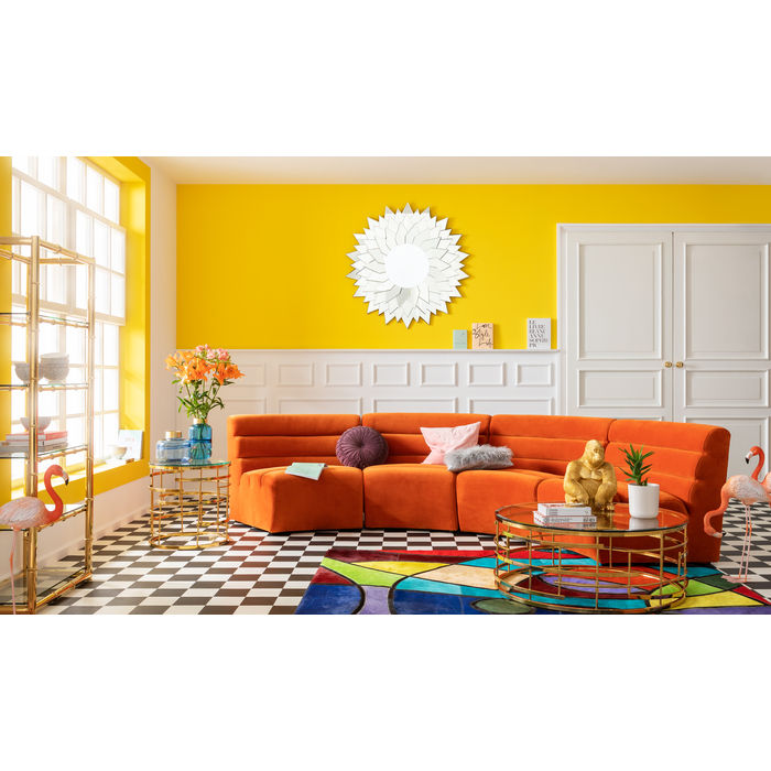Tavolino tondo oro JEY Ø55cm - immagine 4