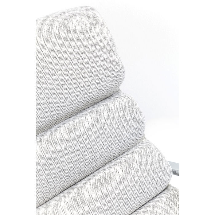 Sedia a dondolo NewYork grigio-beige - immagine 7