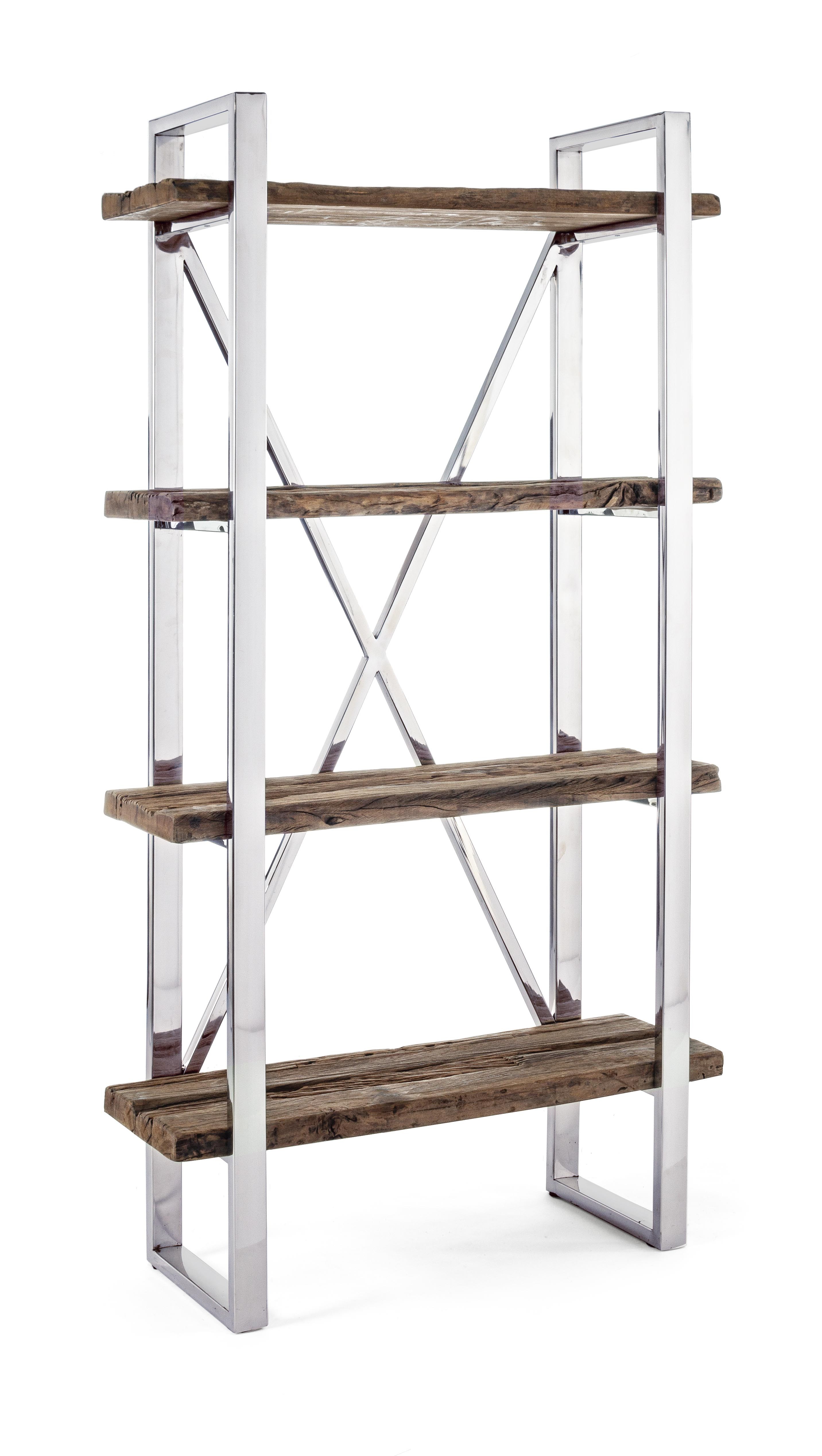 Libreria statton legno e acciaio
