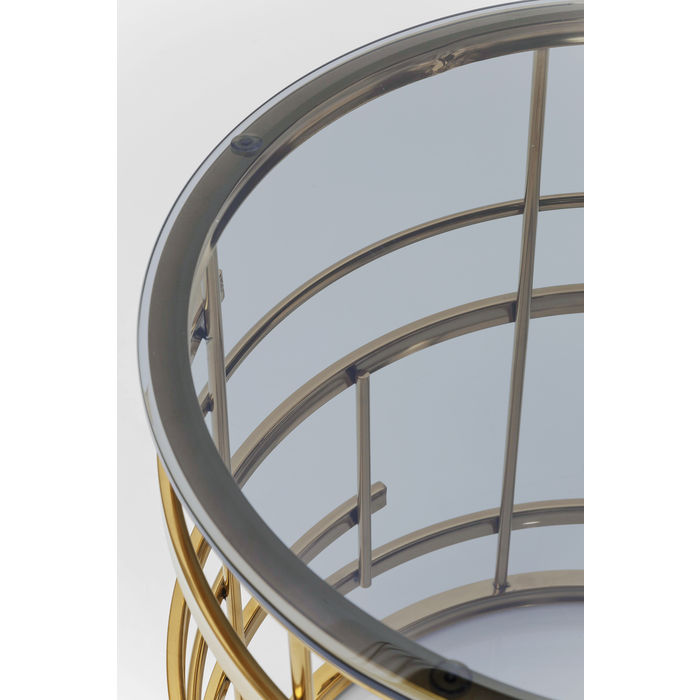 Tavolino tondo oro JEY Ø55cm - immagine 8