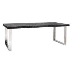 Tavolo Blackbone 220x100xH76cm silver