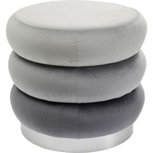 Pouf Twister grigio  Ø45 cm