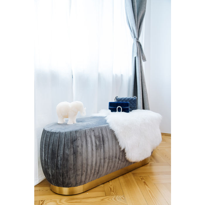 Panca Pieghe grigio 100cm