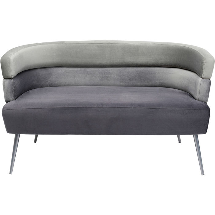 Divano 2 posti twister grigio - immagine 2