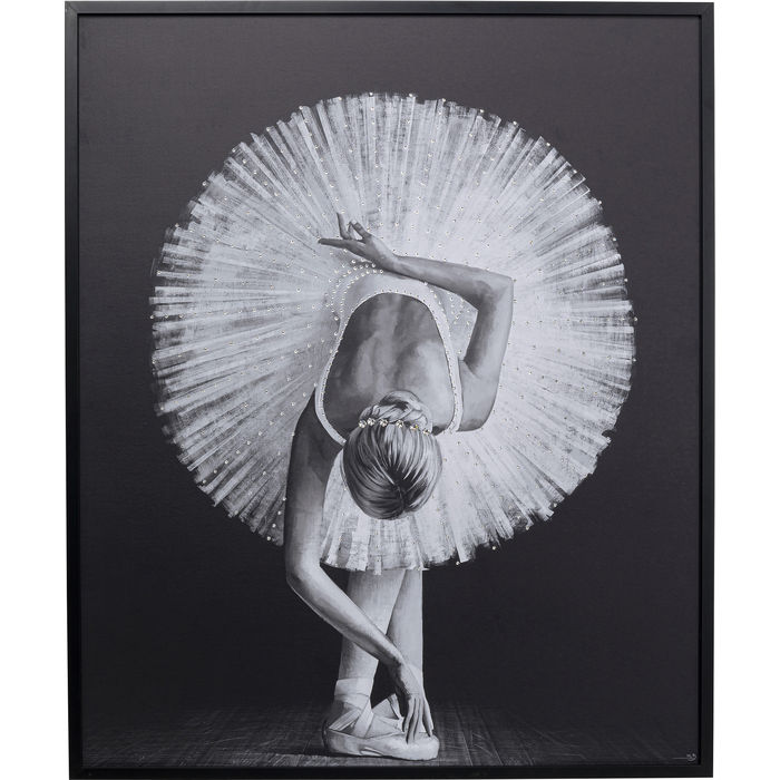 Quadro ballerina inchino - immagine 5