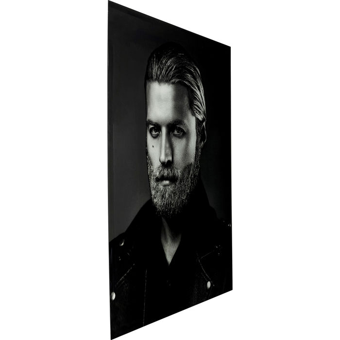 Quadro vetro Man - immagine 3