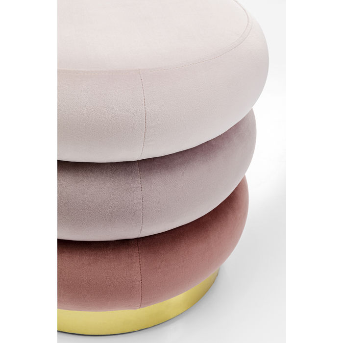 Pouf Twister malva Ø45 cm - immagine 3