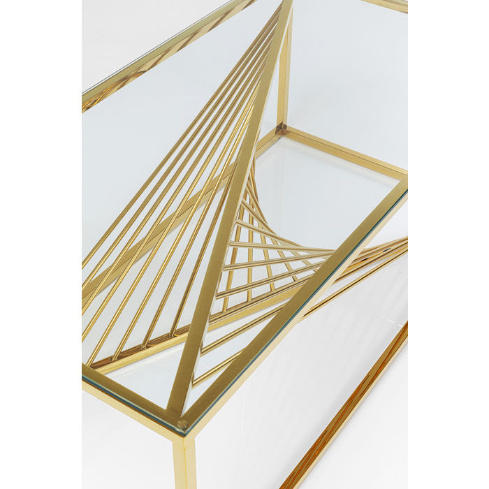 Tavolino Hurricane 120x60 oro - immagine 5