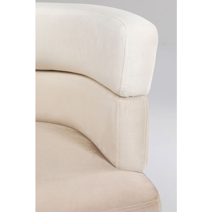 Divano 2 posti twister crema - immagine 3