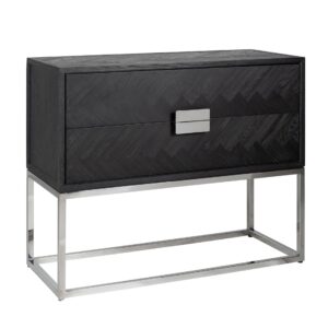 Cassettiera Blackbone alta Silver