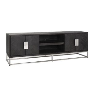 Credenza TV Blackbone 185 cm argento