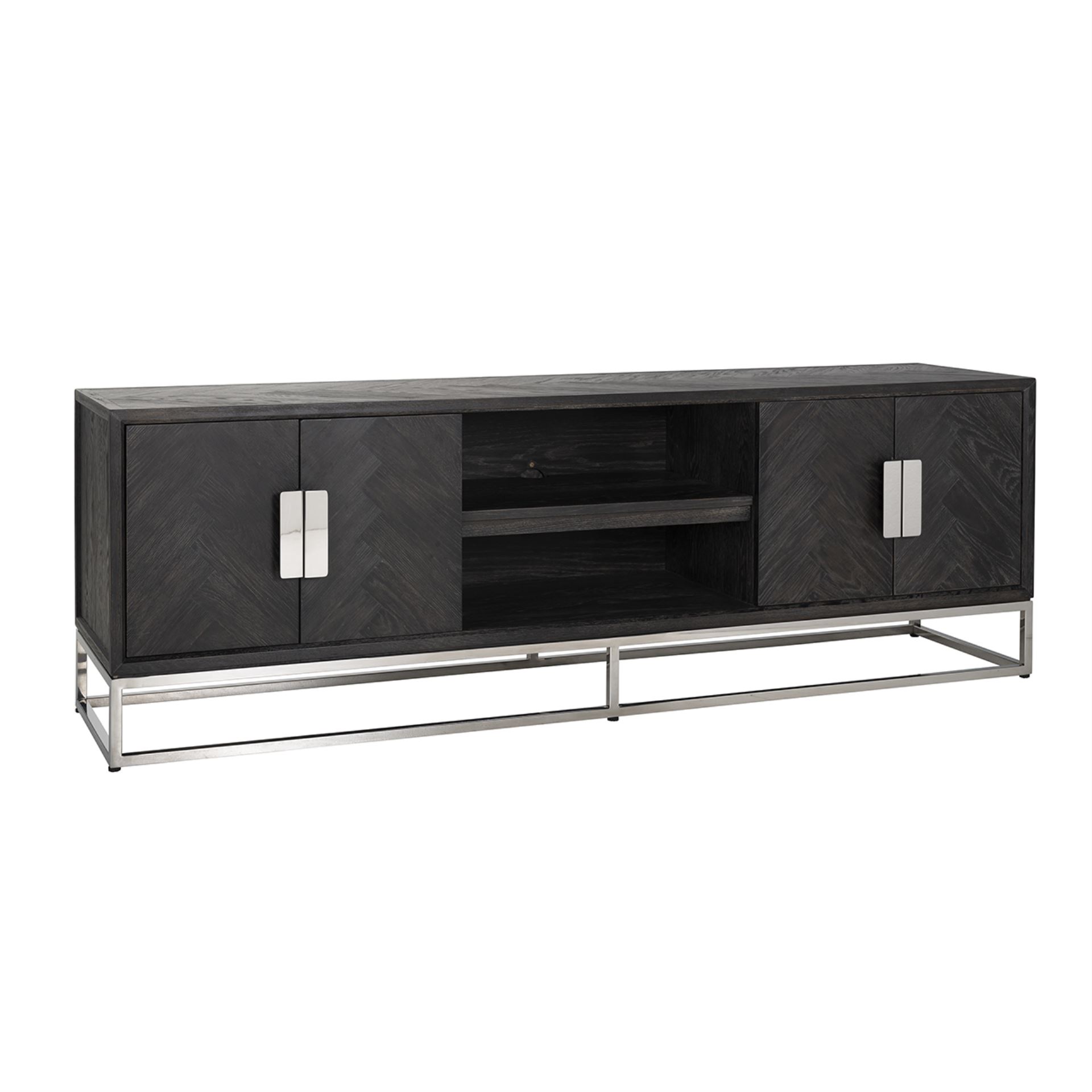 Credenza TV Blackbone 185 cm argento