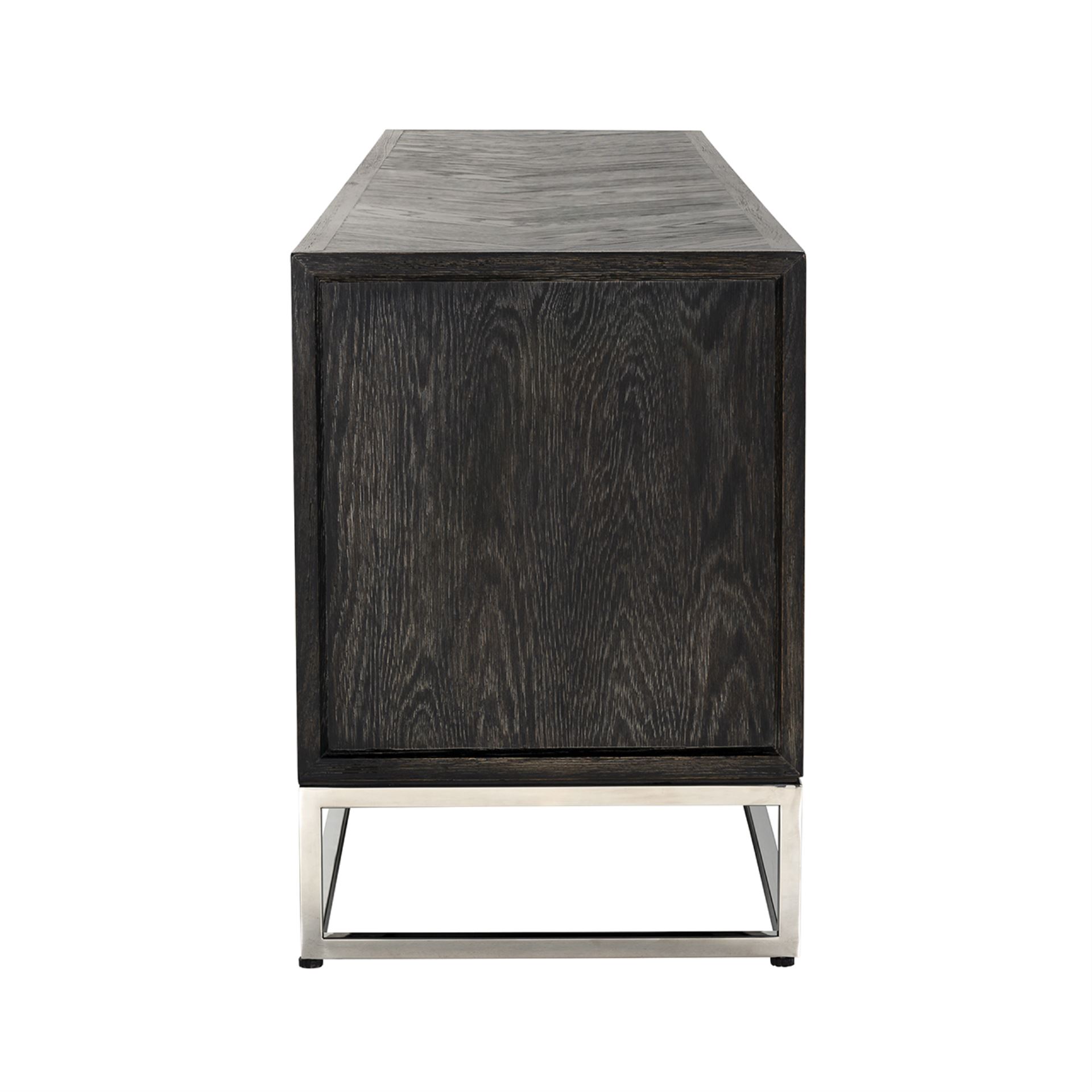 Credenza TV Blackbone 185 cm argento - immagine 3