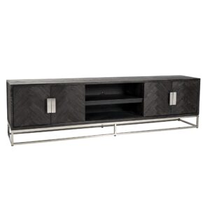 Credenza TV Blackbone 220 cm silver