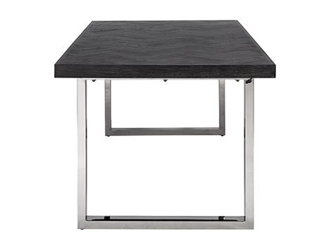 Tavolo Blackbone 220x100xH76cm silver - immagine 4