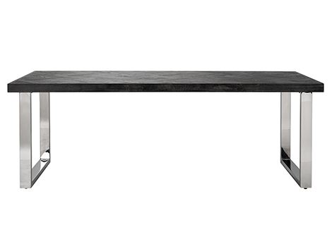 Tavolo Blackbone 220x100xH76cm silver - immagine 3
