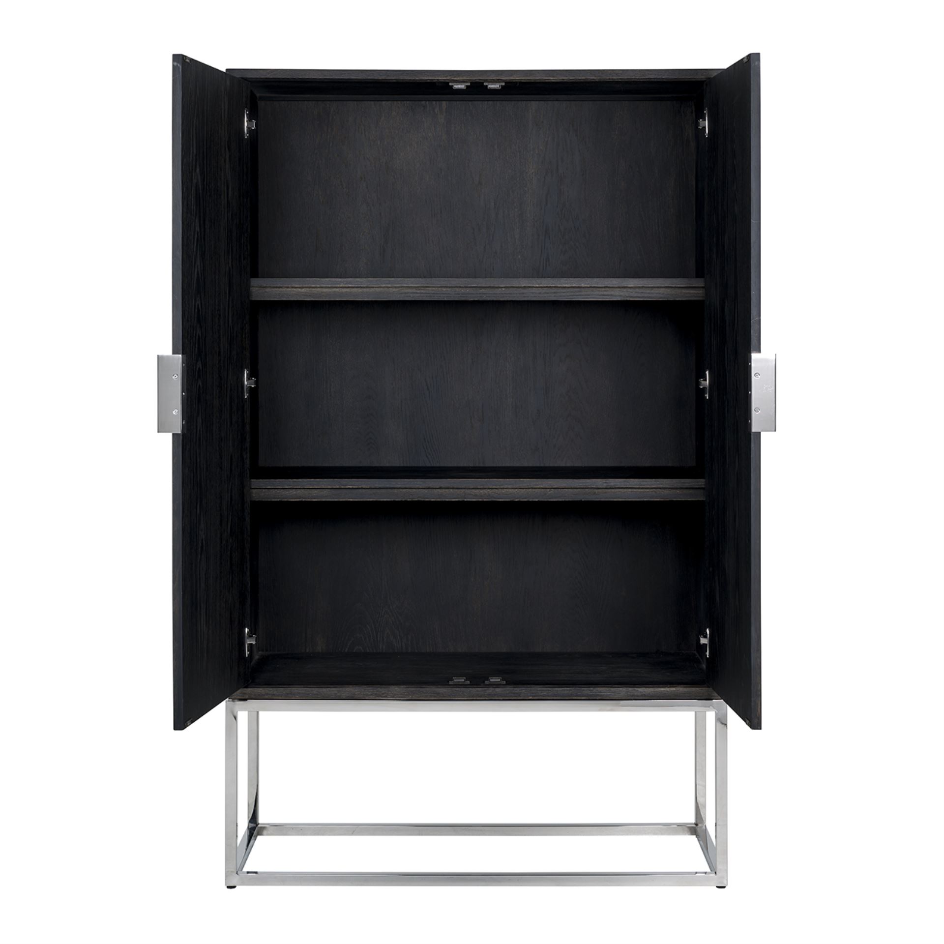 CREDENZA BLACKBONE 2 ANTE ARGENTO RICH. - immagine 4