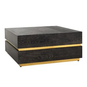 Tavolino Blackbone oro 90x90