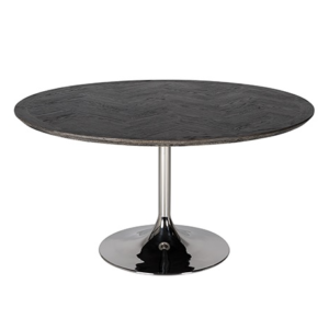 Tavolo Blackbone tondo Ø140 silver