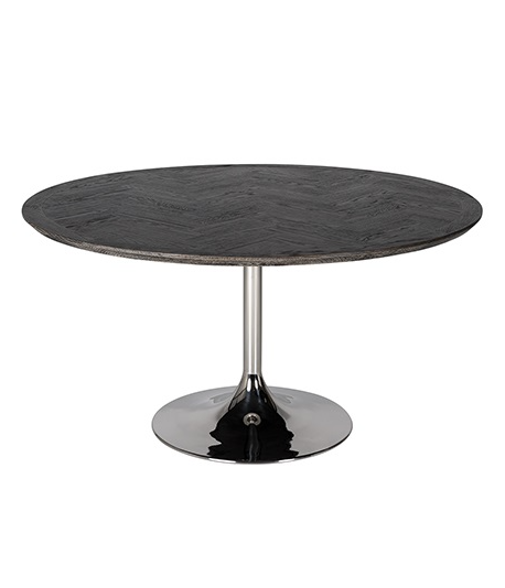 Tavolo Blackbone tondo Ø140 silver