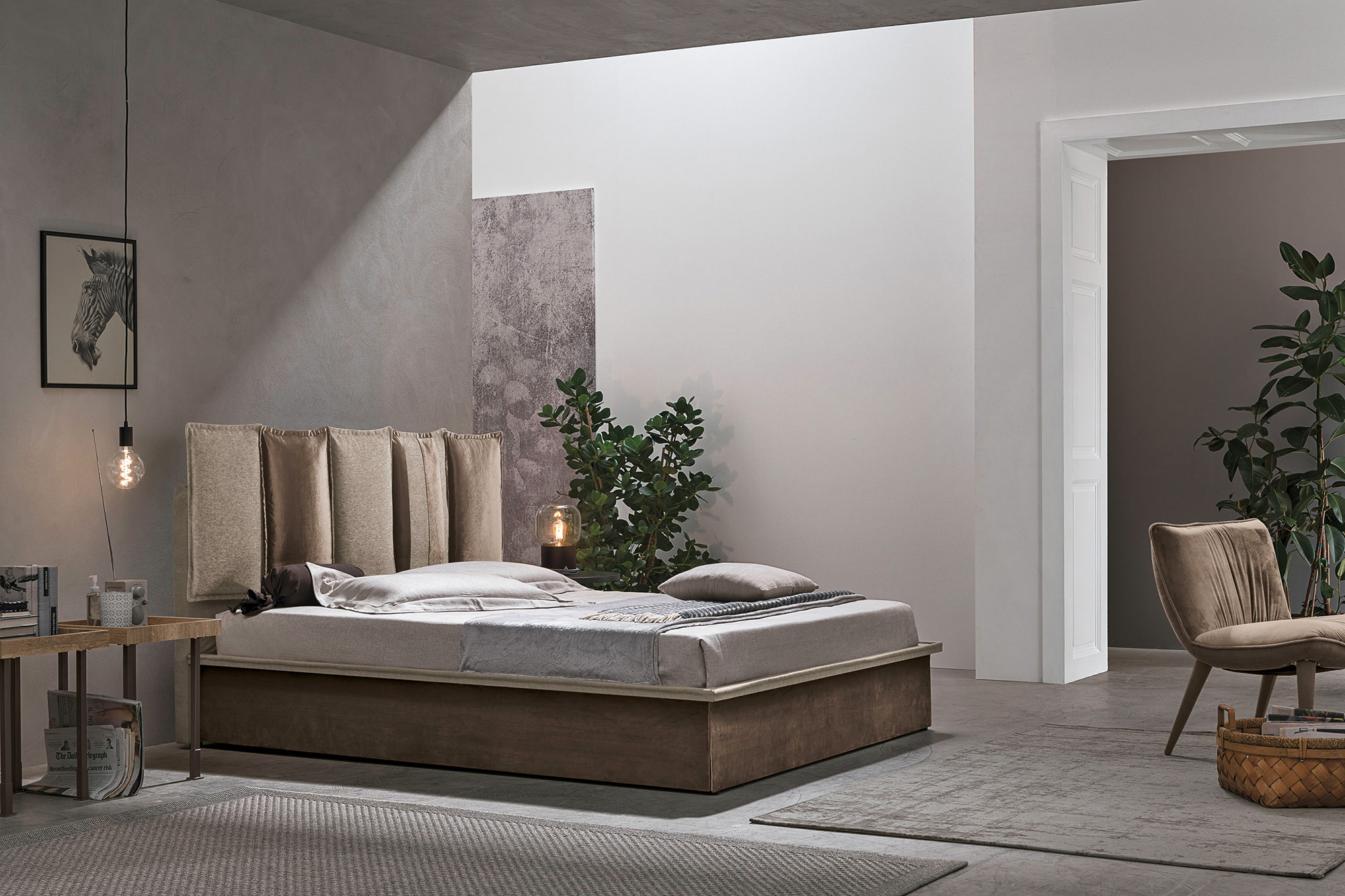 Letto contenitore Oia Targ. + comodini - immagine 16