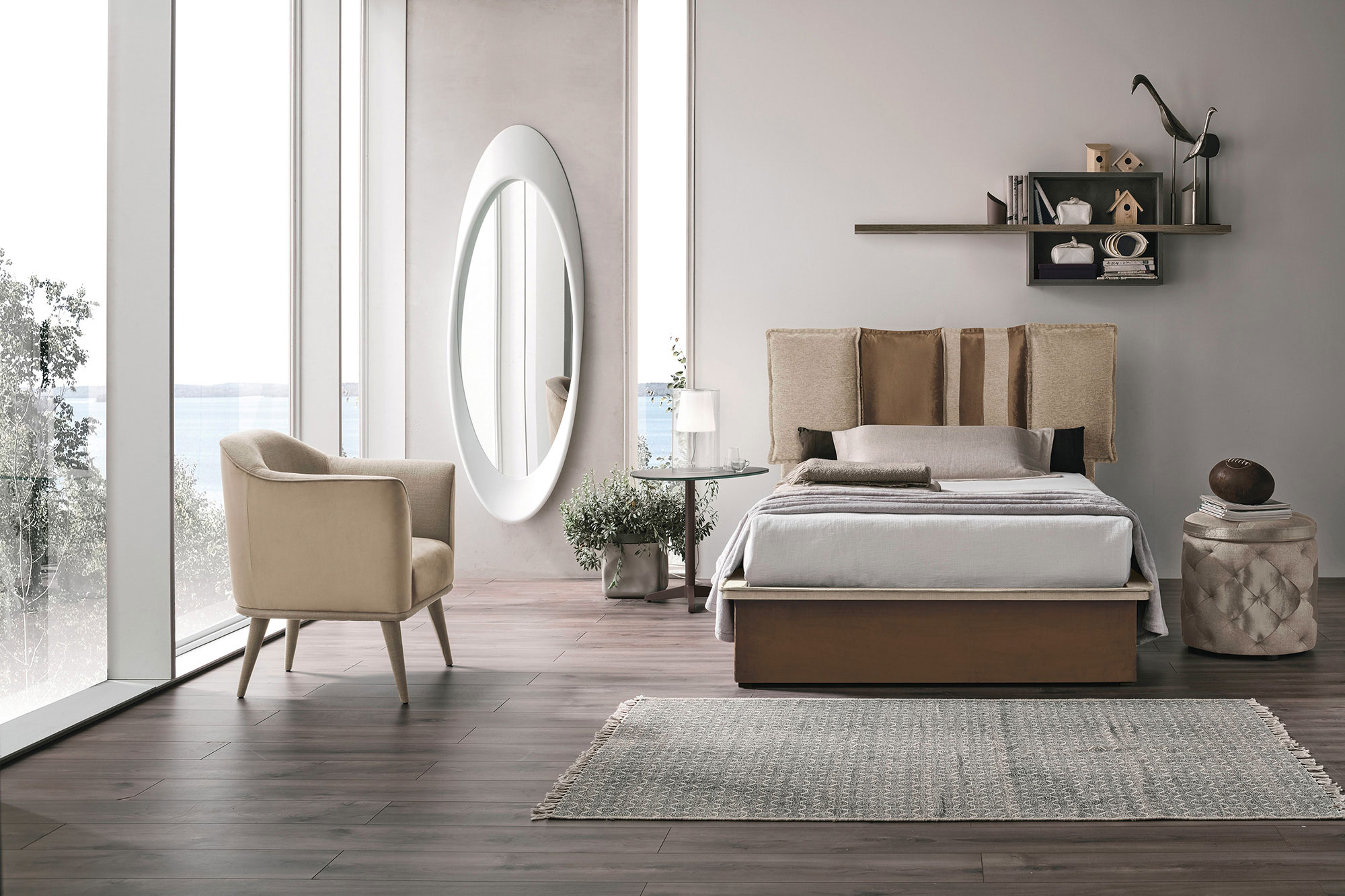 Letto contenitore Oia Targ. + comodini - immagine 11
