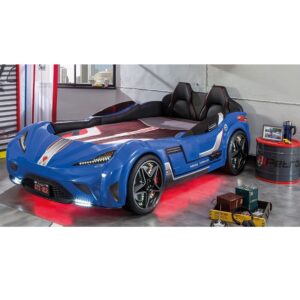 Letto Auto Gran Premio Blu