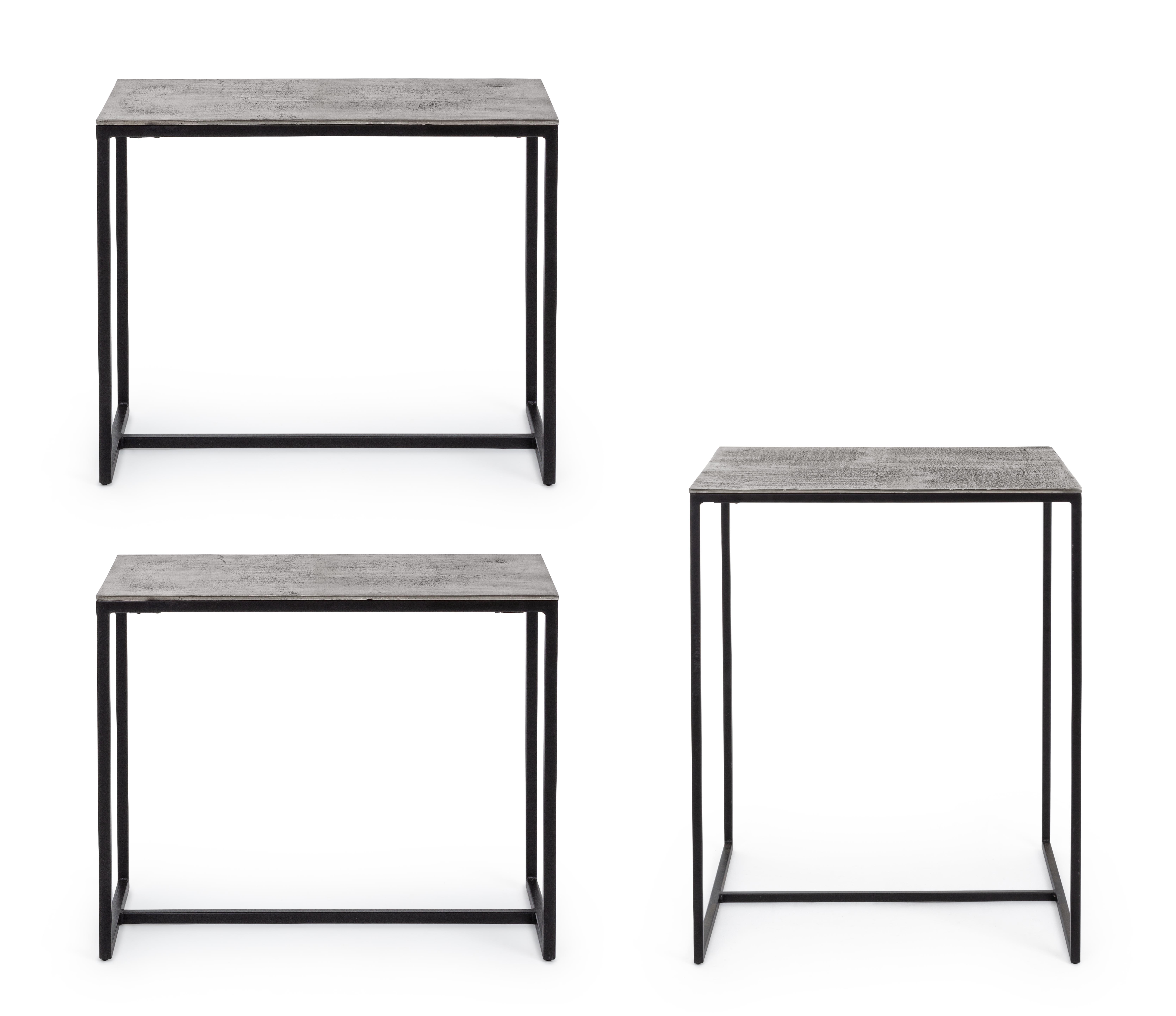 Set tavolo e 2 sgabelli silver - immagine 4