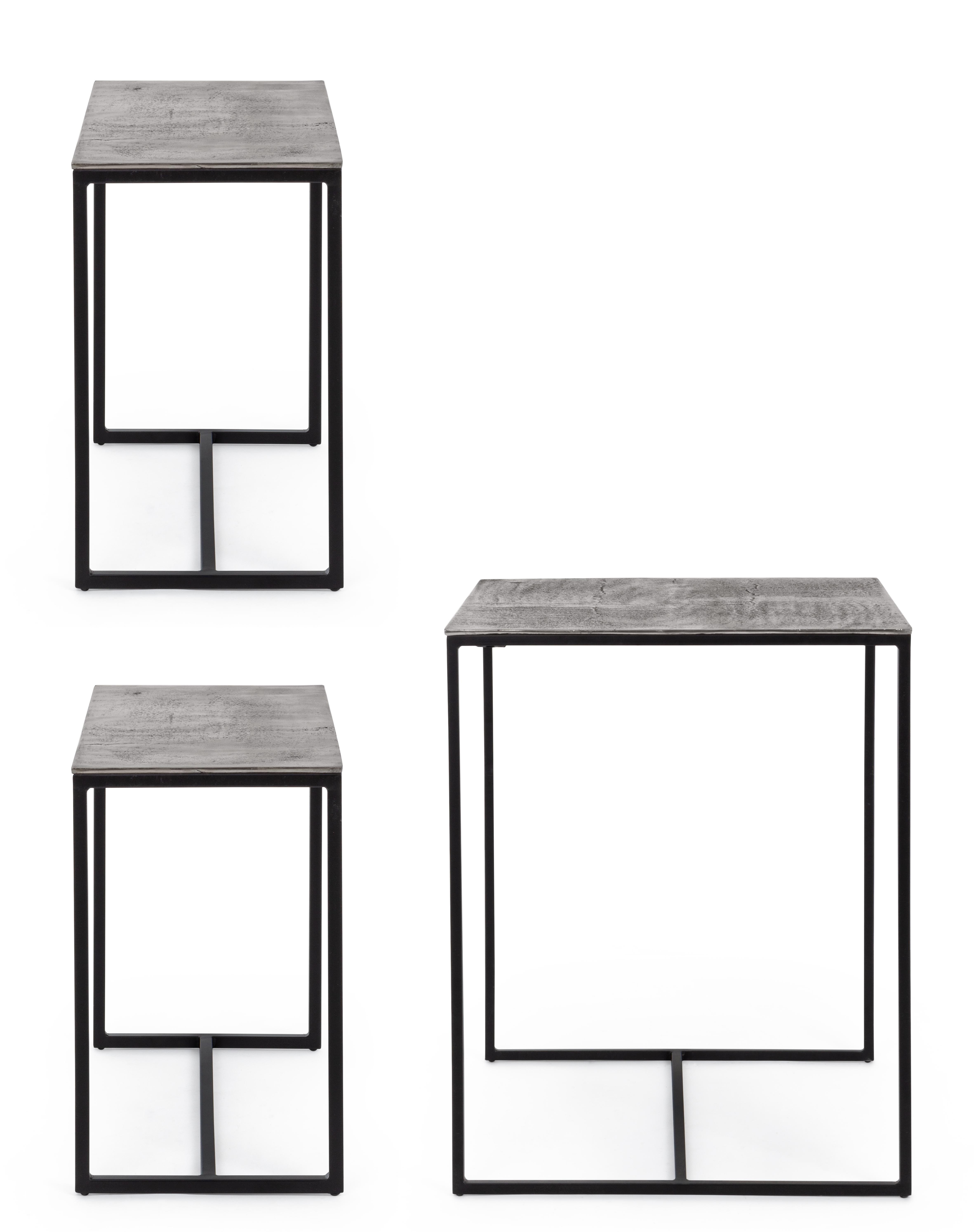 Set tavolo e 2 sgabelli silver - immagine 5