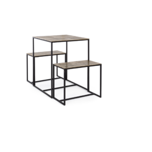 Set tavolo e 2 sgabelli gold