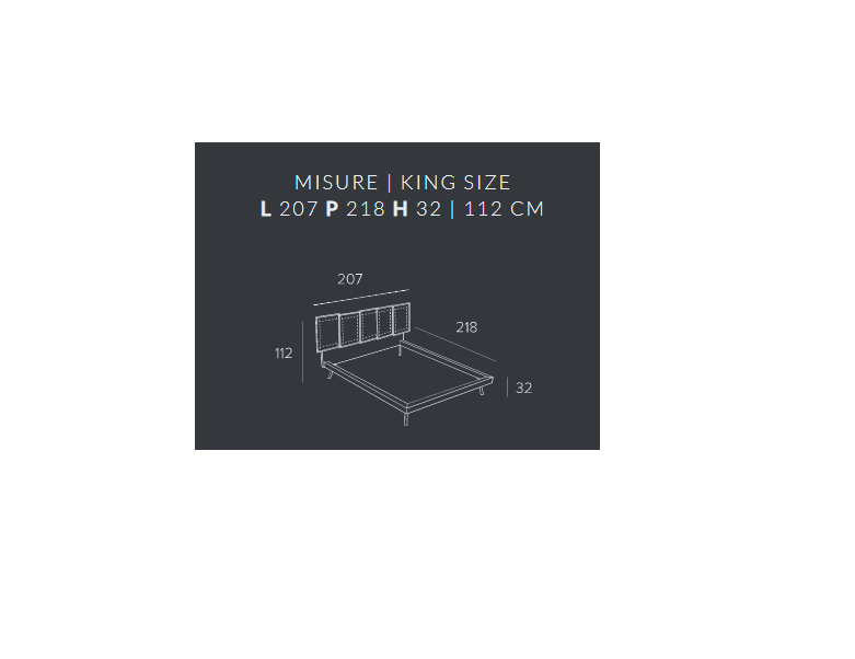 Letto contenitore Oia Targ. + comodini - immagine 6