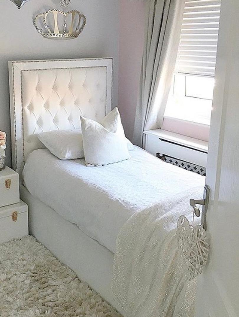 Letto singolo contenitore white