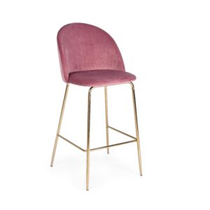 Sgabello bar Cary Rosa
