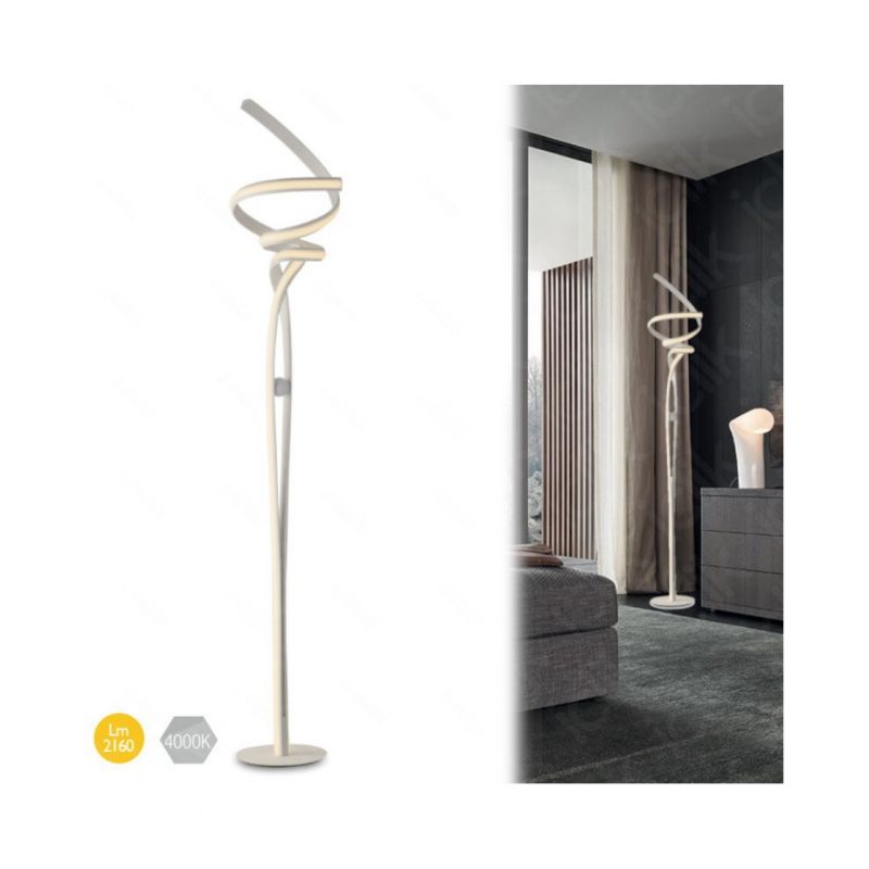 Piantana Led Mystral Bianca